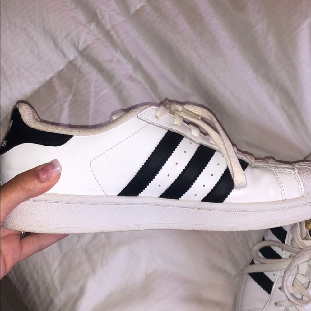 Size 9.5 Adidas all stars
